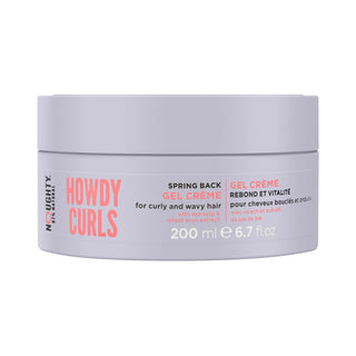 Howdy Curls Spring Back Gel Crème - 200ml 