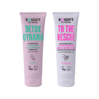 Champú Detox Dynamo y Acondicionador Rescate Duo 