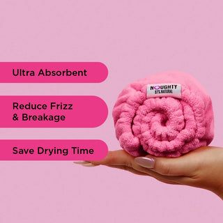 Microfibre Hair Towel - The Hot Pink One